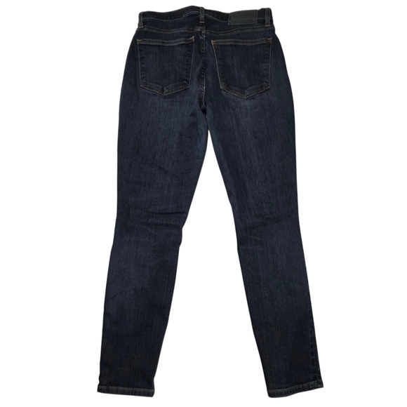 Lucky Brand Jeans Ava Mid Rise Skinny Dark Wash Denim Womens Size Small 28 / 6 - Picture 2 of 8